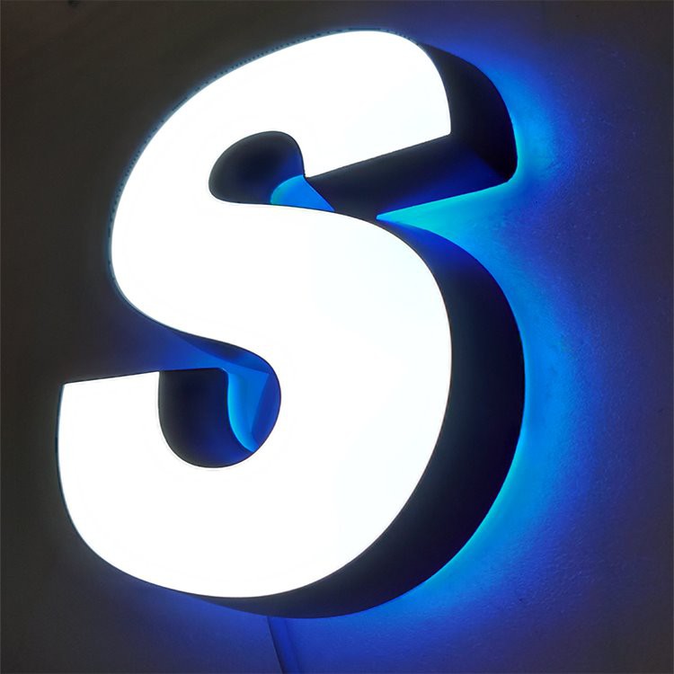 Front Lit and Back Lit Trimless Letter Front Lit and Back Lit Trimless Letter